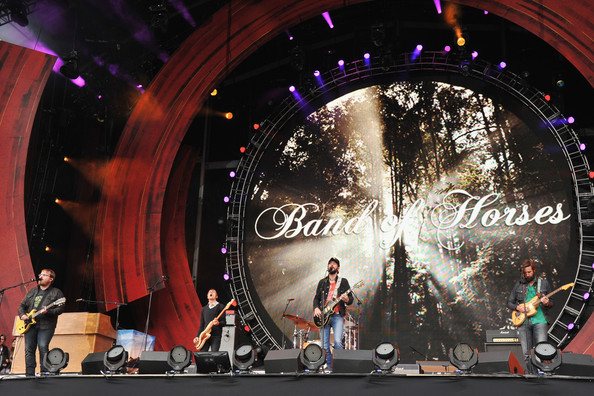 Band of Horses perform at The Global Citizen Festival in Central Park